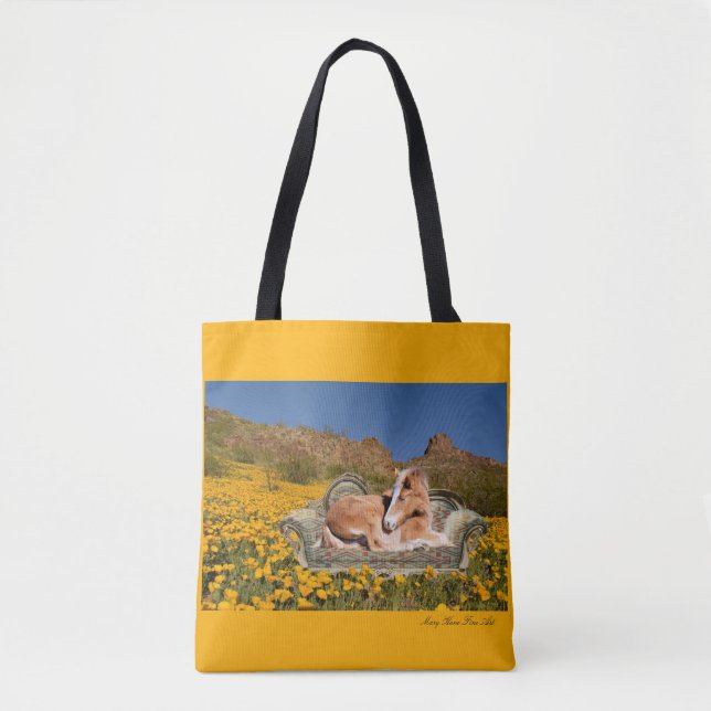 Sonoran Siesta Tote Bag Tygkasse (Framsida)