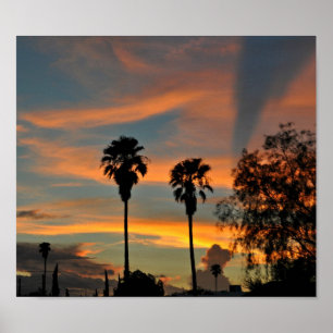Sonoran solnedgång poster