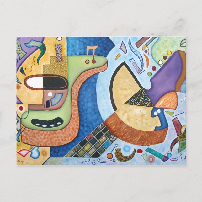 Sonoric Pluck-vykort Vykort (Framsida)