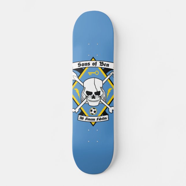 Sons av Ben - skridskodäck Skateboard Bräda 20,5 Cm (Framsida)
