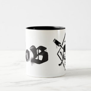 Sons av den Ben - Spraypaint muggen Två-Tonad Mugg
