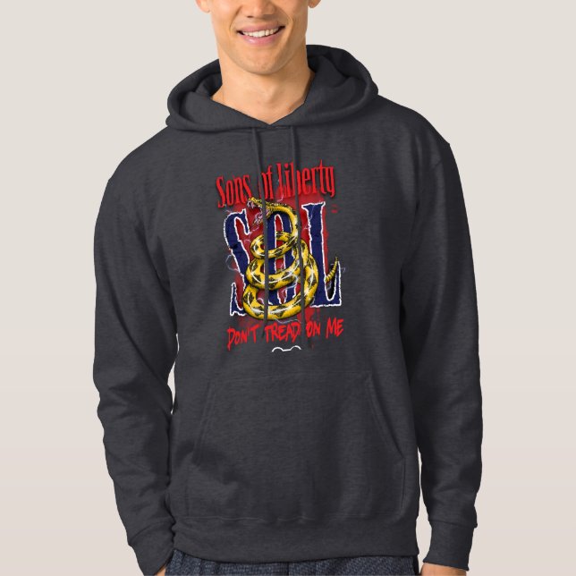 Sons av frihet GÅR INTE PÅ MIG hoodien Hoodie (Framsida)