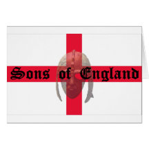 Sons av hjälmen för England textSaxon