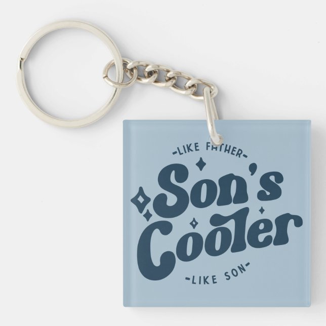 Son's Cooler Funny FathersDay (Matches Pappa Coola (Framsidan)