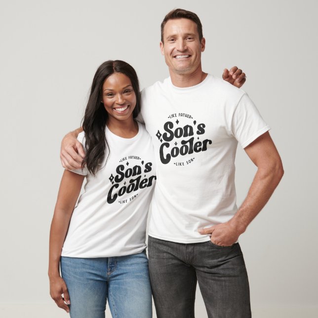 Son's Cooler Funny FathersDay (Matches Pappa Coola T Shirt (Unisex)