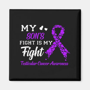 Sons Fight Is Fight Testikelcancer Medvetenhet Magnet
