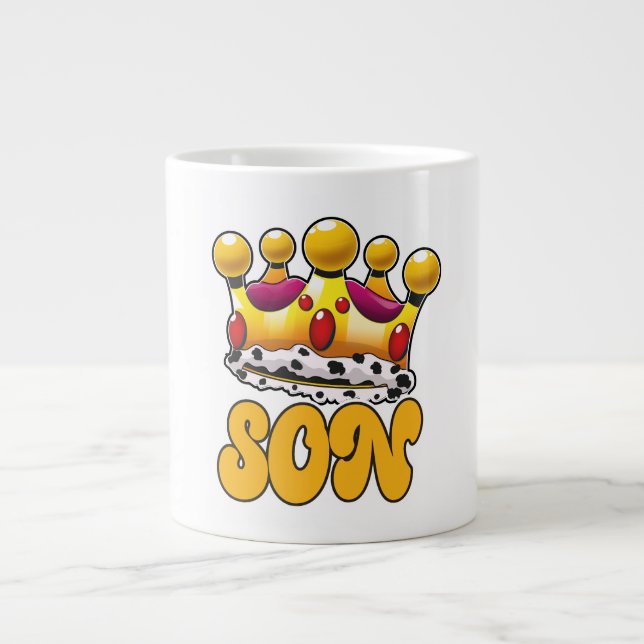 Sons kungakrona jumbo mugg (Framsidan)