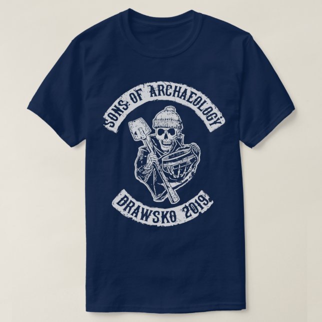 Sons of Archeology Drawsko 2019 charter back prin T Shirt (Design framsida)