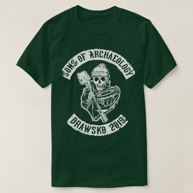 Sons of Archeology Drawsko 2019 charter front pri T Shirt (Design framsida)