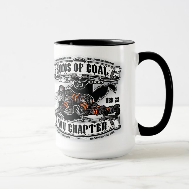 SONS OF COAL MINING CLUB MUGG (Höger)