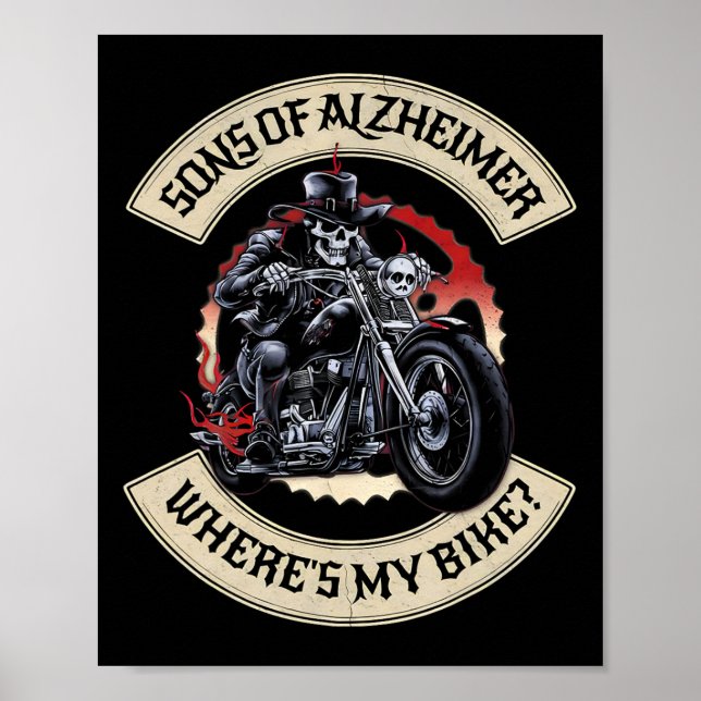 Sons of Heimerheimer var min bike Grumpy Old Bi Poster (Framsidan)