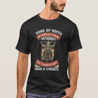 Sons of Hoffa Strength Biker Motorcycle Coola Ride T Shirt