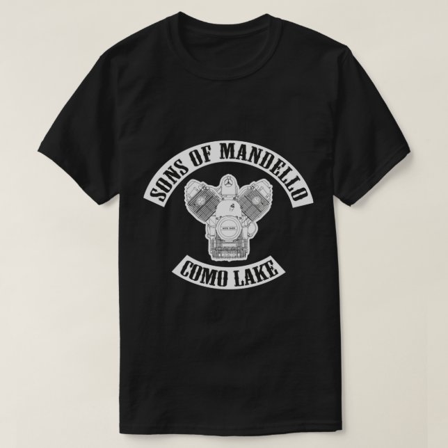 Sons of Mandello Motor T Shirt (Design framsida)