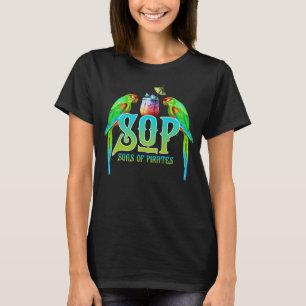 Sons of Pirater Parrot Womens T Shirt