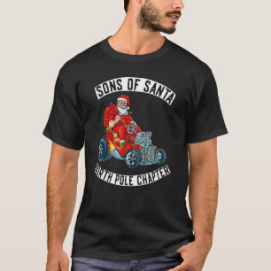 Sons of Santa God jul Kväll Rocker Julafton go k T Shirt