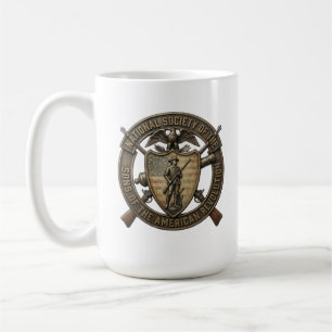 Sons of the American Revolution Förfadersstolthet Kaffemugg