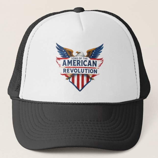 Sons of the American Revolution Örn US Historia Keps (Framsida)