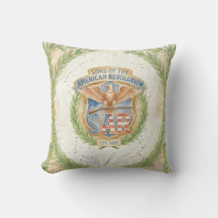 Sons of the American Revolution SAR Est 1889 Stolt Kudde