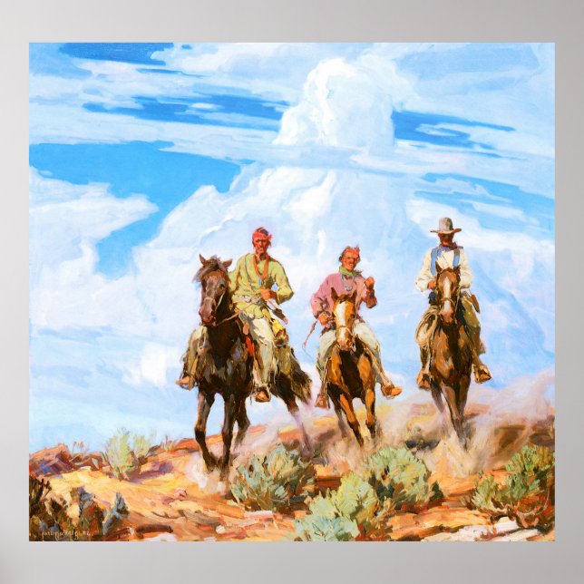 Sons of the Desert, av Carl Oscar Borg Poster (Framsidan)