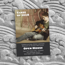 Sons Studenten Photo Announcement Open House