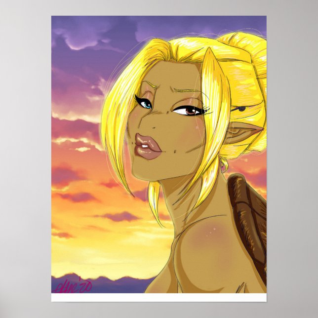 Sonseeahray, Morgonstjärnan Poster (Framsidan)