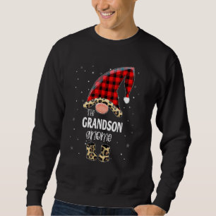 Sonson  Gnom Buffel Karo Matching Familj Jul Lång Ärmad Tröja