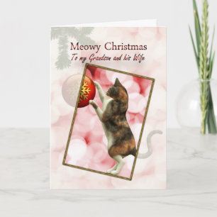 Sonson och hans fru, Meowy Christmas Helgkort