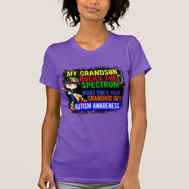 Sonsonen vaggar Spectrumautismen Tee (Framsida)