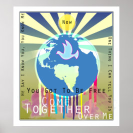 Sony ATV "Come Together" Peace Poster
