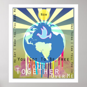 Sony ATV "Come Together" Peace Poster