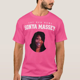 Sonya Massey Tribute Säg namn T Shirt
