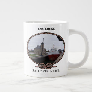 Soo Locks-rep slurk-mugg Jumbo Mugg