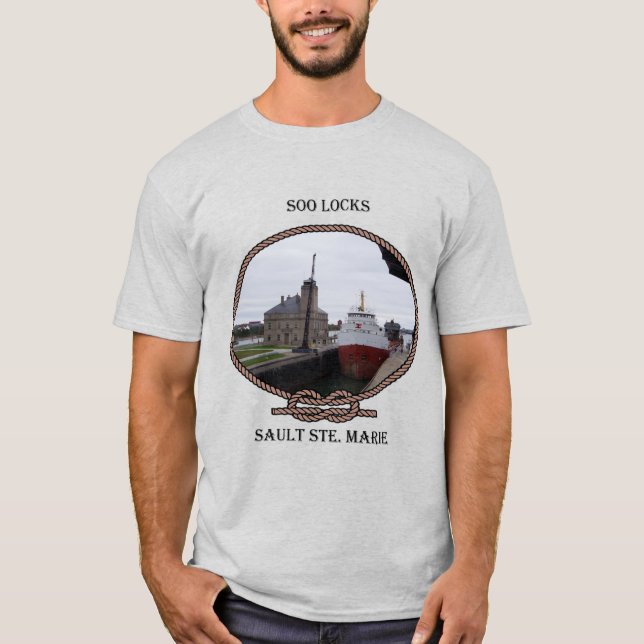 Soo Locks Shirt med rep T Shirt (Framsida)