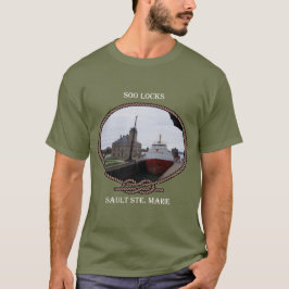 Soo Locks-skjorta med repets mörk T Shirt