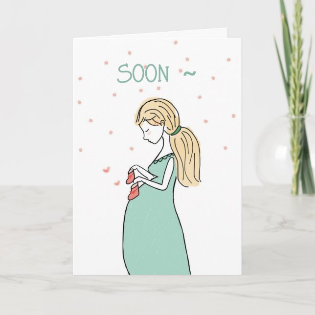 SOON A MAMMA MORS DAG-KORT TACK KORT (Framsida)