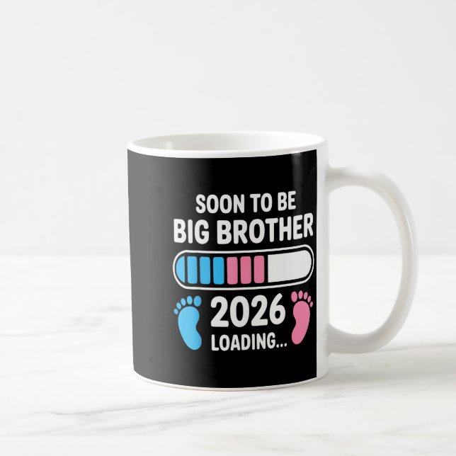 Soon To Be Big Brother 2026 New First Time Brother Kaffemugg (Höger)