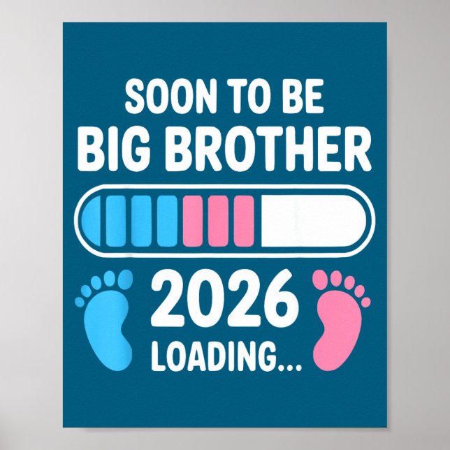 Soon To Be Big Brother 2026 New First Time Brother Poster (Framsidan)