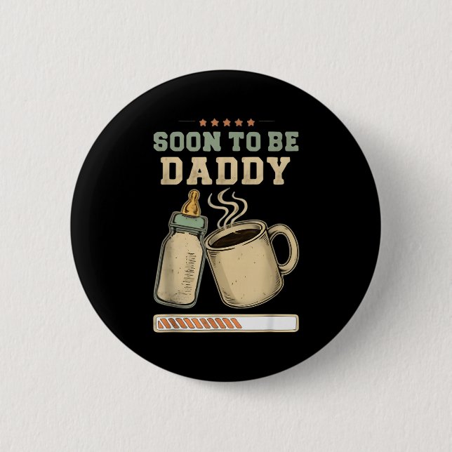 Soon To Be Daddy, Coffee Baby Announcement, Expect Knapp (Framsida)