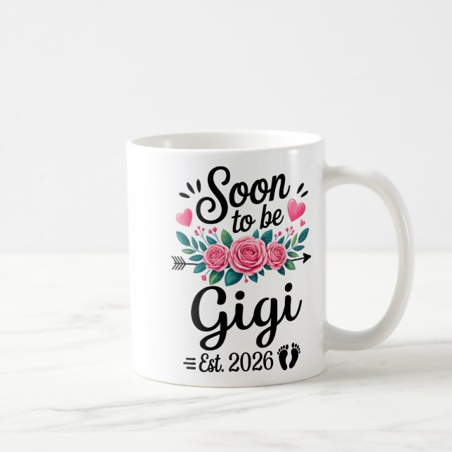 Soon To Be Gigi 2026 Announcement Promoted To Gigi Kaffemugg (Höger)