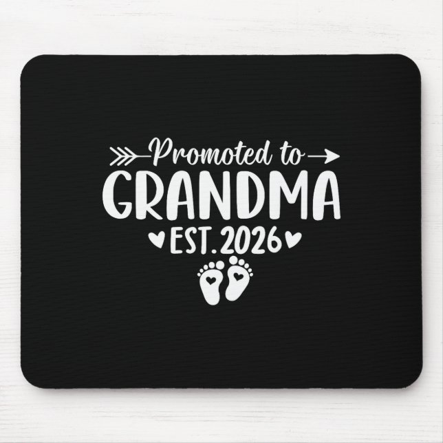 Soon To Be Grandma 2026 Promoted To Grandma Est 20 Musmatta (Framsidan)