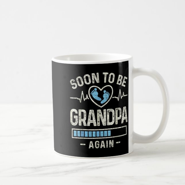 Soon To Be Grandpa Again Expecting Baby Promoted G Kaffemugg (Höger)