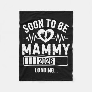 Soon To Be Mammy 26 Loading Pregnancy Announcement Fleecefilt