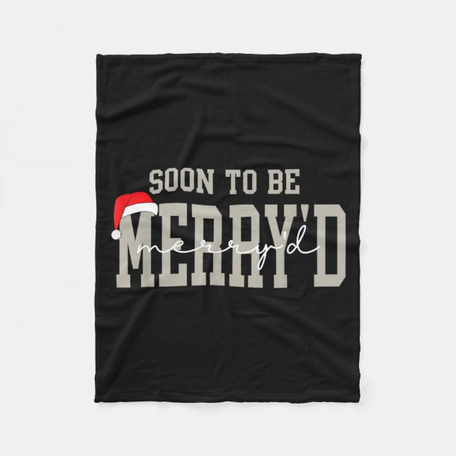 Soon To Be Merry'd Christmas, Engaged Couple Chris Fleecefilt (Framsidan)