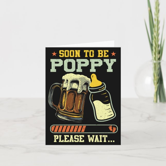 Soon To Be Ppy Est 2025 Pregnancy Announcement L  Kort (Framsida)