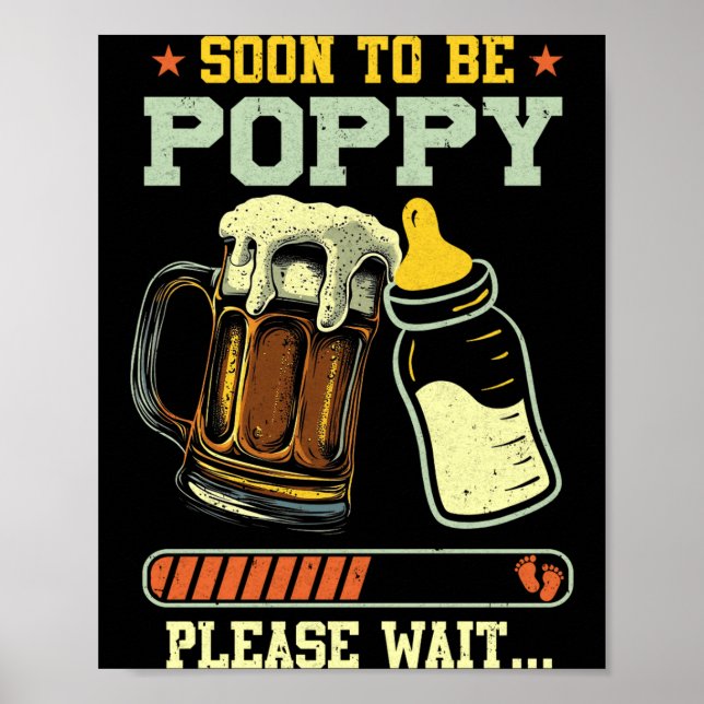 Soon To Be Ppy Est 2025 Pregnancy Announcement L  Poster (Framsidan)