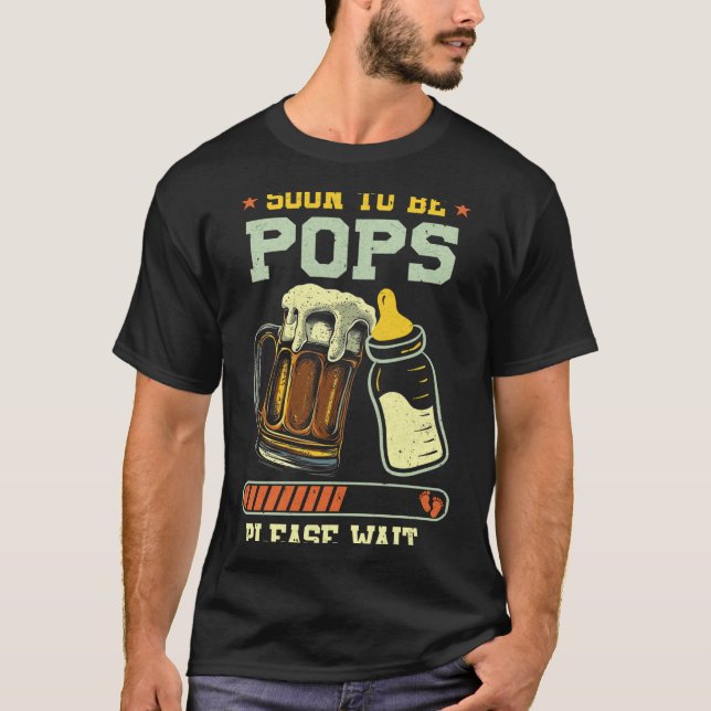 Soon To Be Ps Est 2025 Pregnancy Announcement Lo  T Shirt (Framsida)