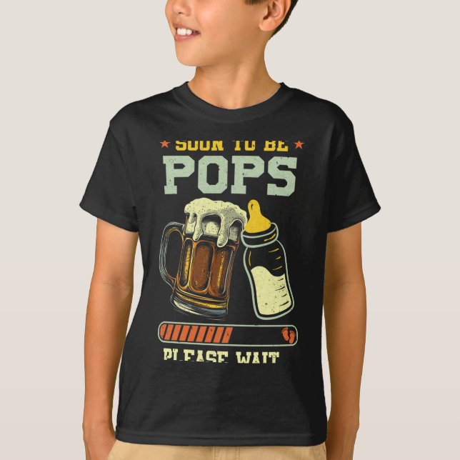 Soon To Be Ps Est 2025 Pregnancy Announcement Lo  T Shirt (Framsida)