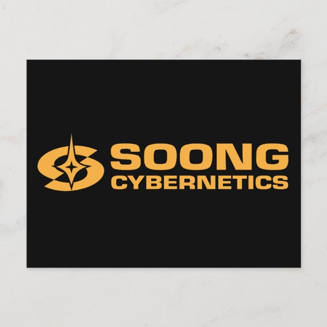 Soong Cybernetics - Noonien Soong Vykort (Framsida)