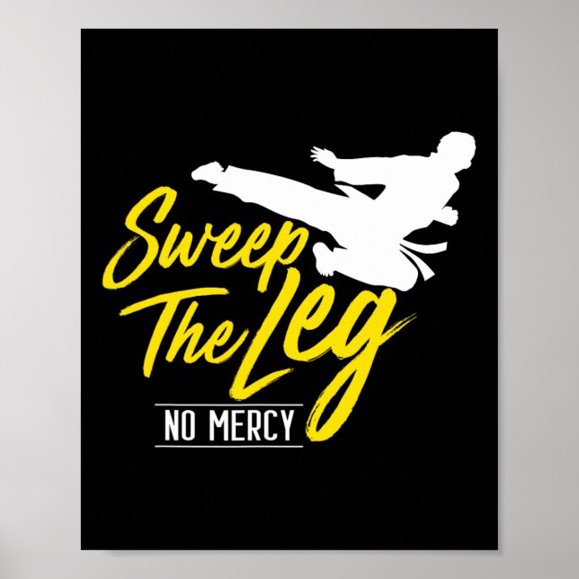 Sopa benet karate kampsport poster (Framsidan)