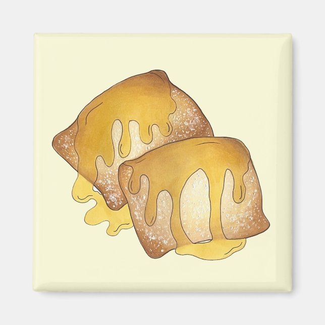 Sopaipilla Sopapilla Cachanga Sopaipa Fried Pastry Magnet (Framsidan)